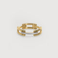 S925 CZ Multi-Band Adjustable Ring