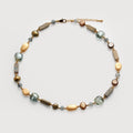 Freshwater Pearl Natural Stone Beaded Necklace