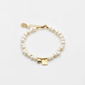 18K Gold-Plated Freshwater Pearl Bracelet