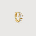 Star Zircon S925 Huggie Hoop Earrings