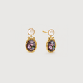 Freshwater Pearl & Shell S925 Drop Earrings