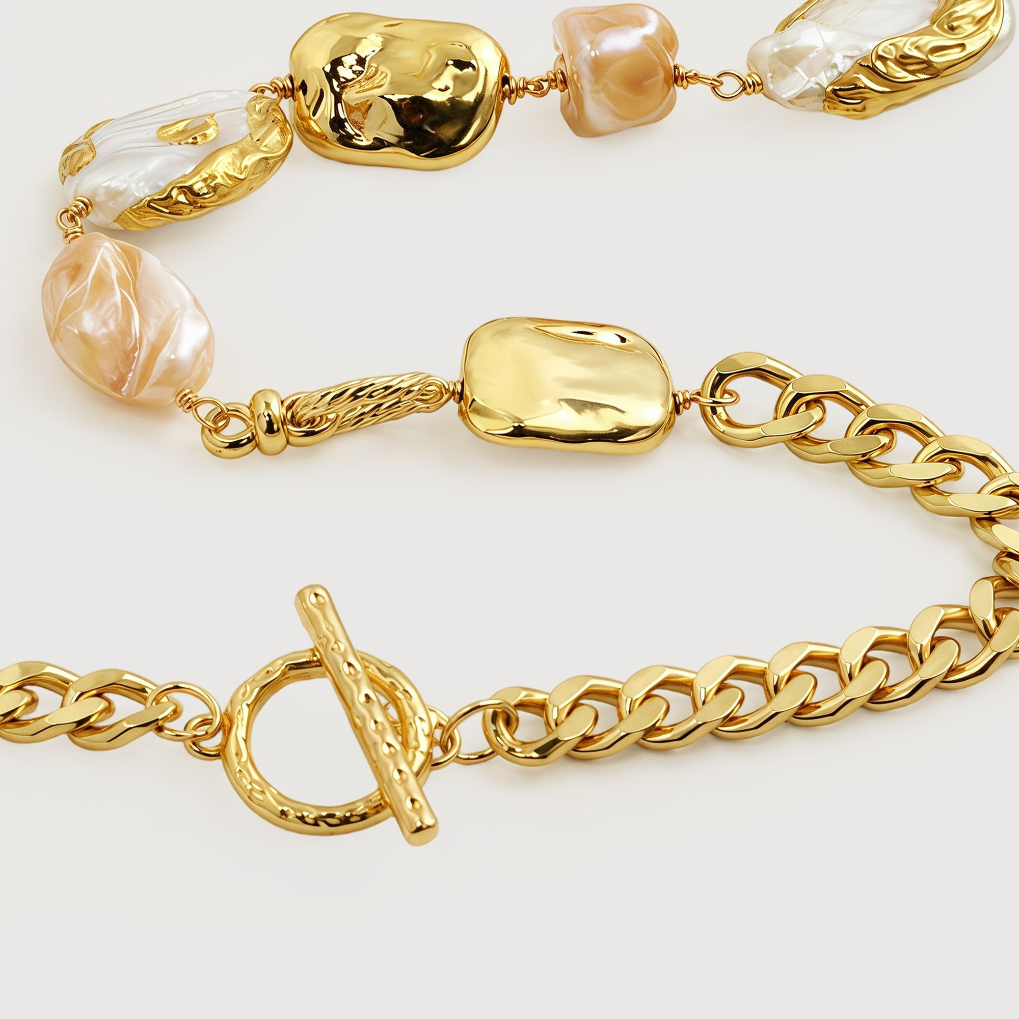 Baroque Pearl Mother-of-Pearl Necklace