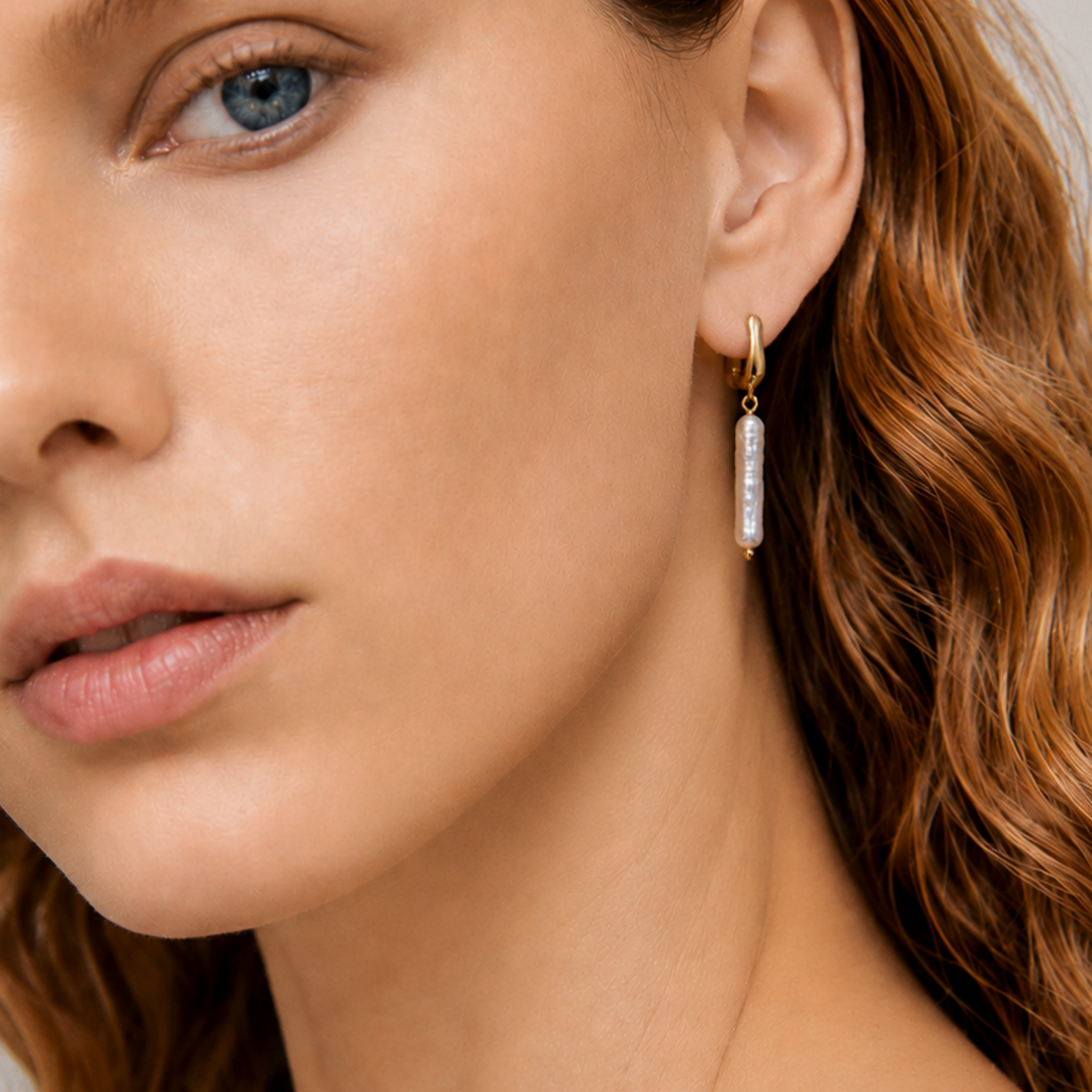 Freshwater Pearl S925 Drop Earrings