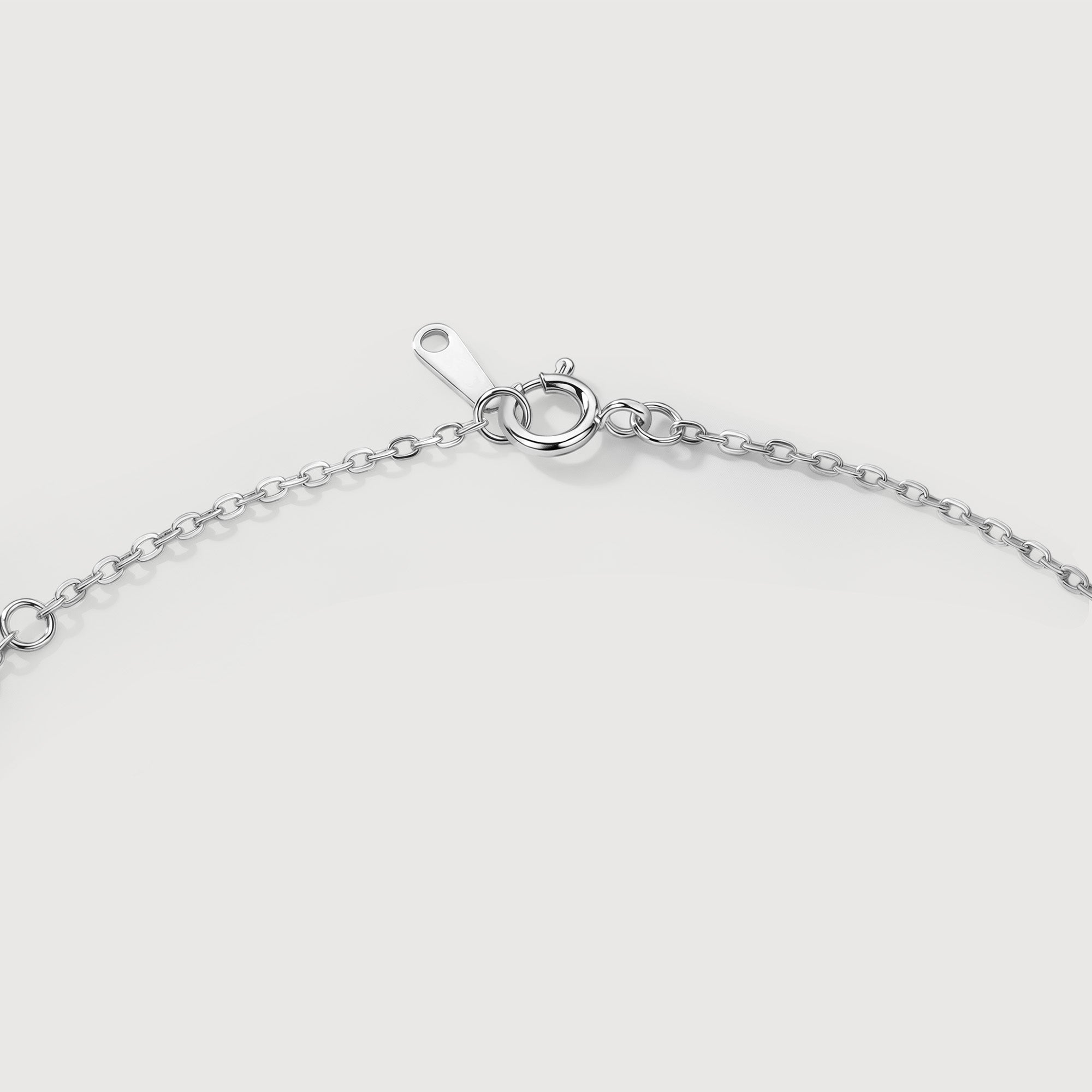 Gold-Plated Graduated Stone Bar Necklace