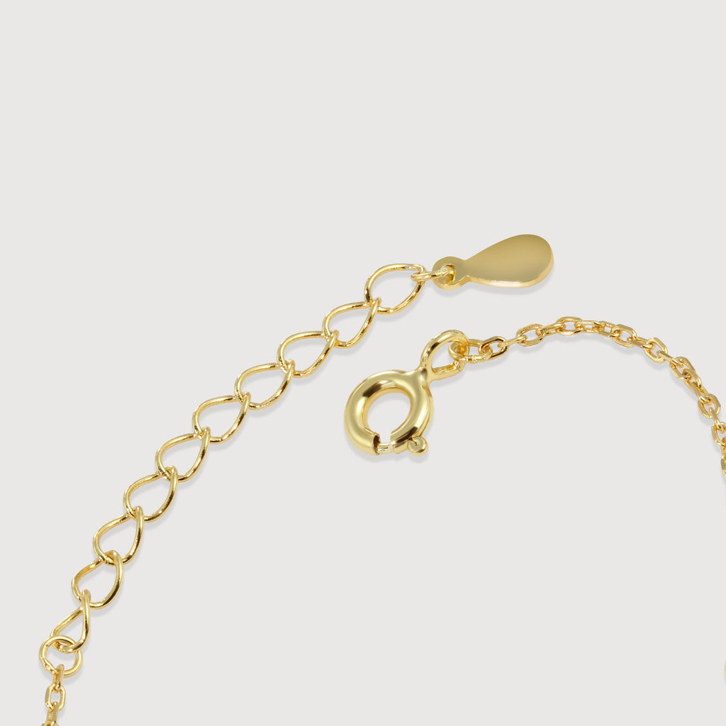 Double Cross S999 Silver Chain Bracelet