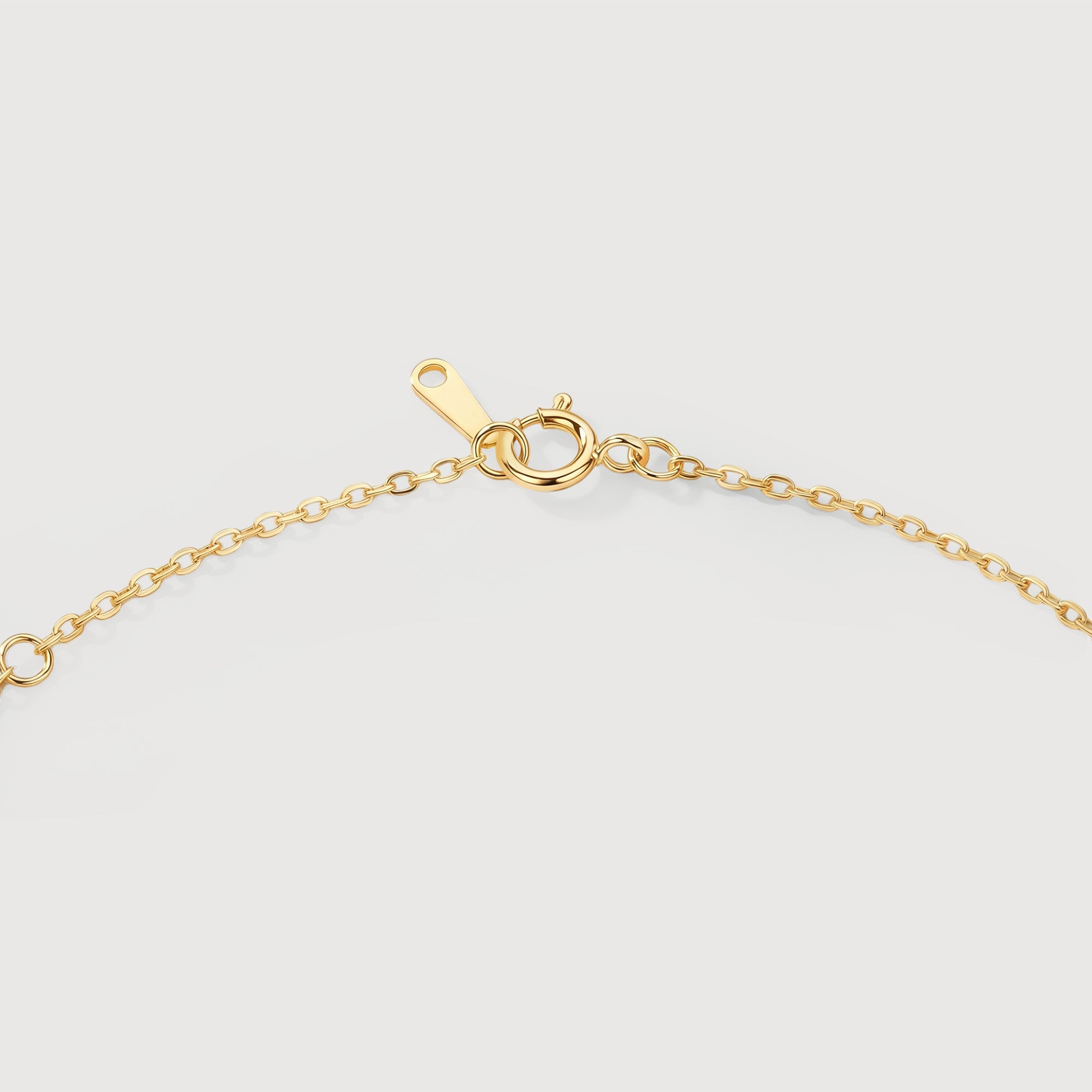 Crystal Bail Heart Pendant Necklace