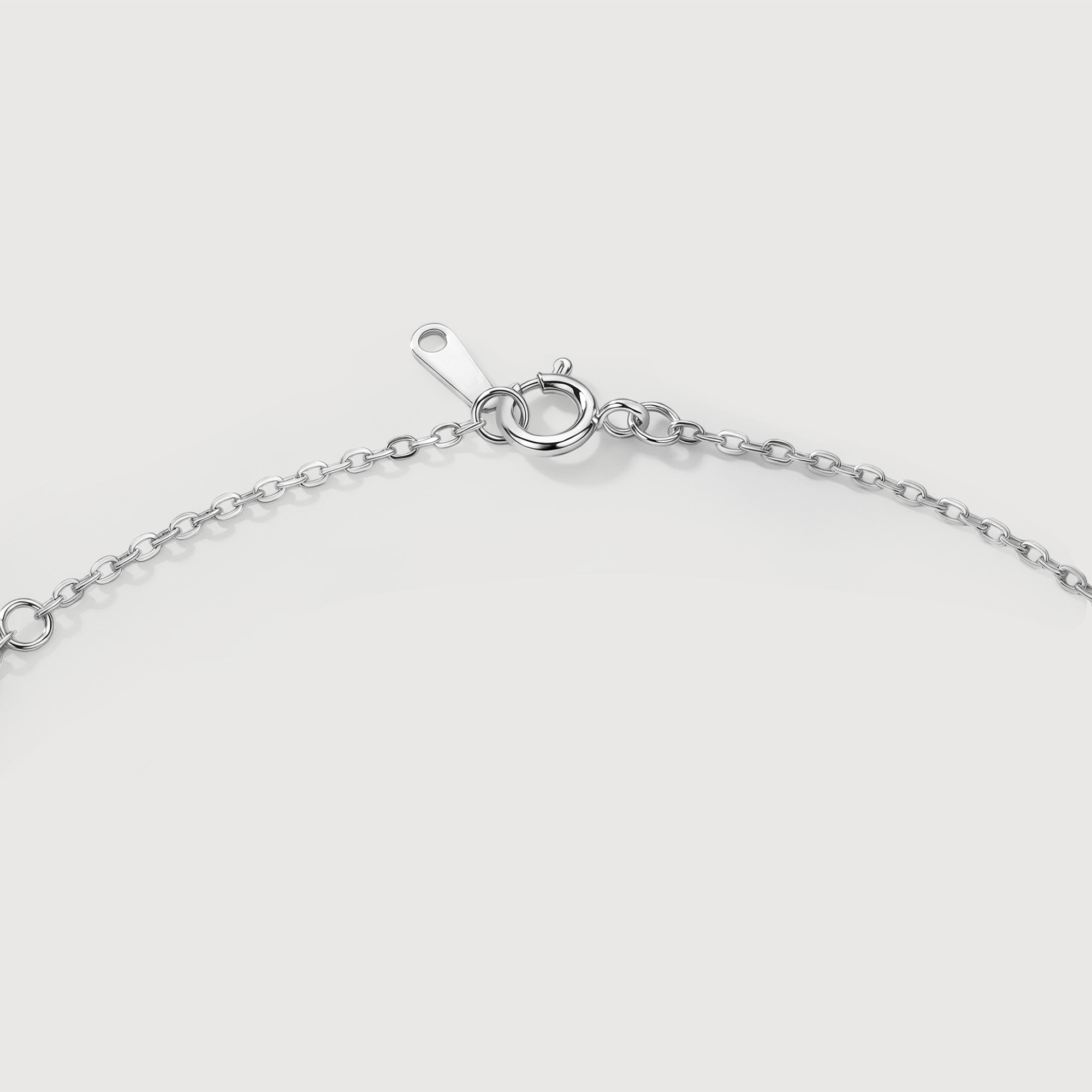 Crystal Bail Heart Pendant Necklace