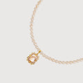 White Shell Pearl Pendant Necklace