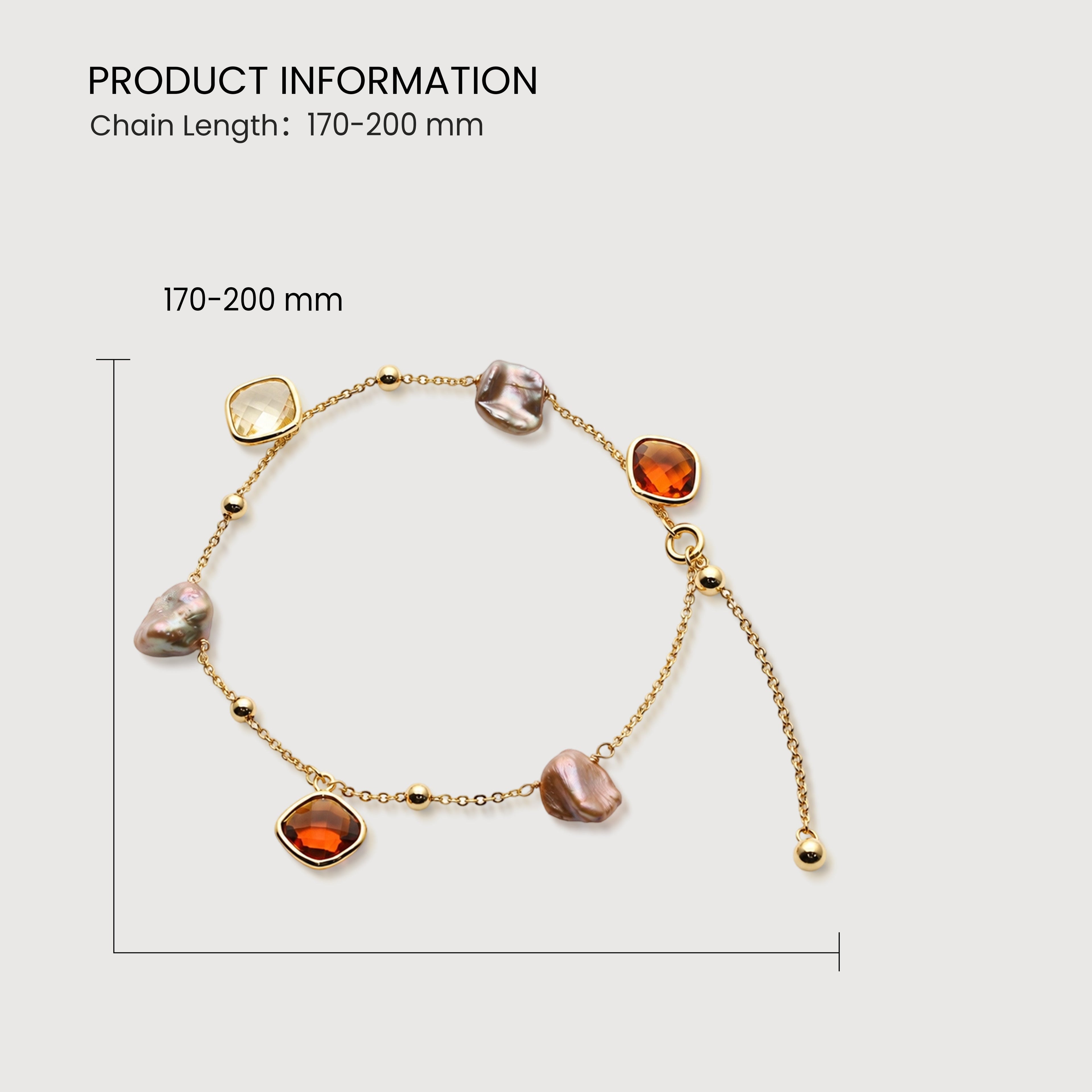Freshwater Pearl and Glass Crystal Bracelet