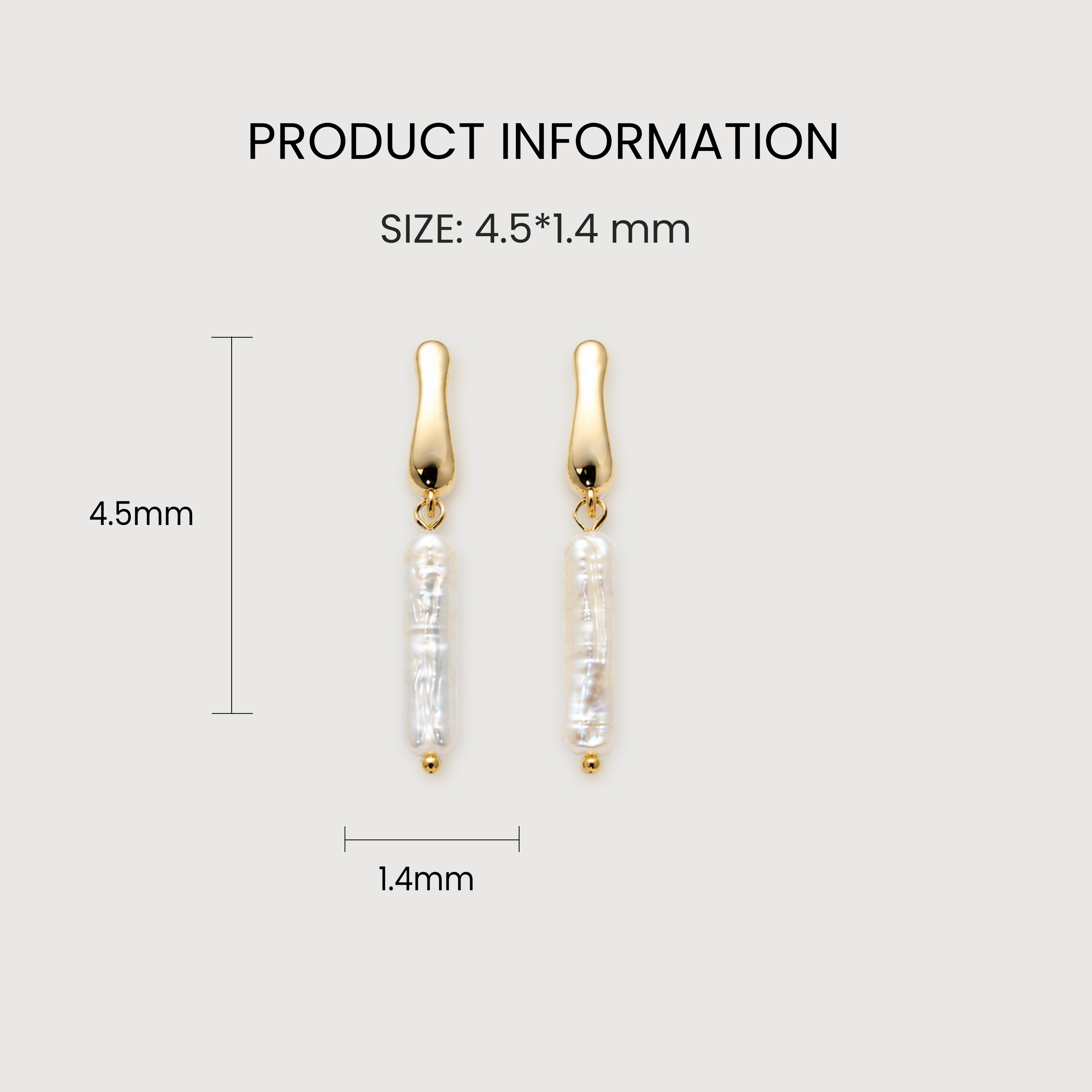 Freshwater Pearl S925 Drop Earrings