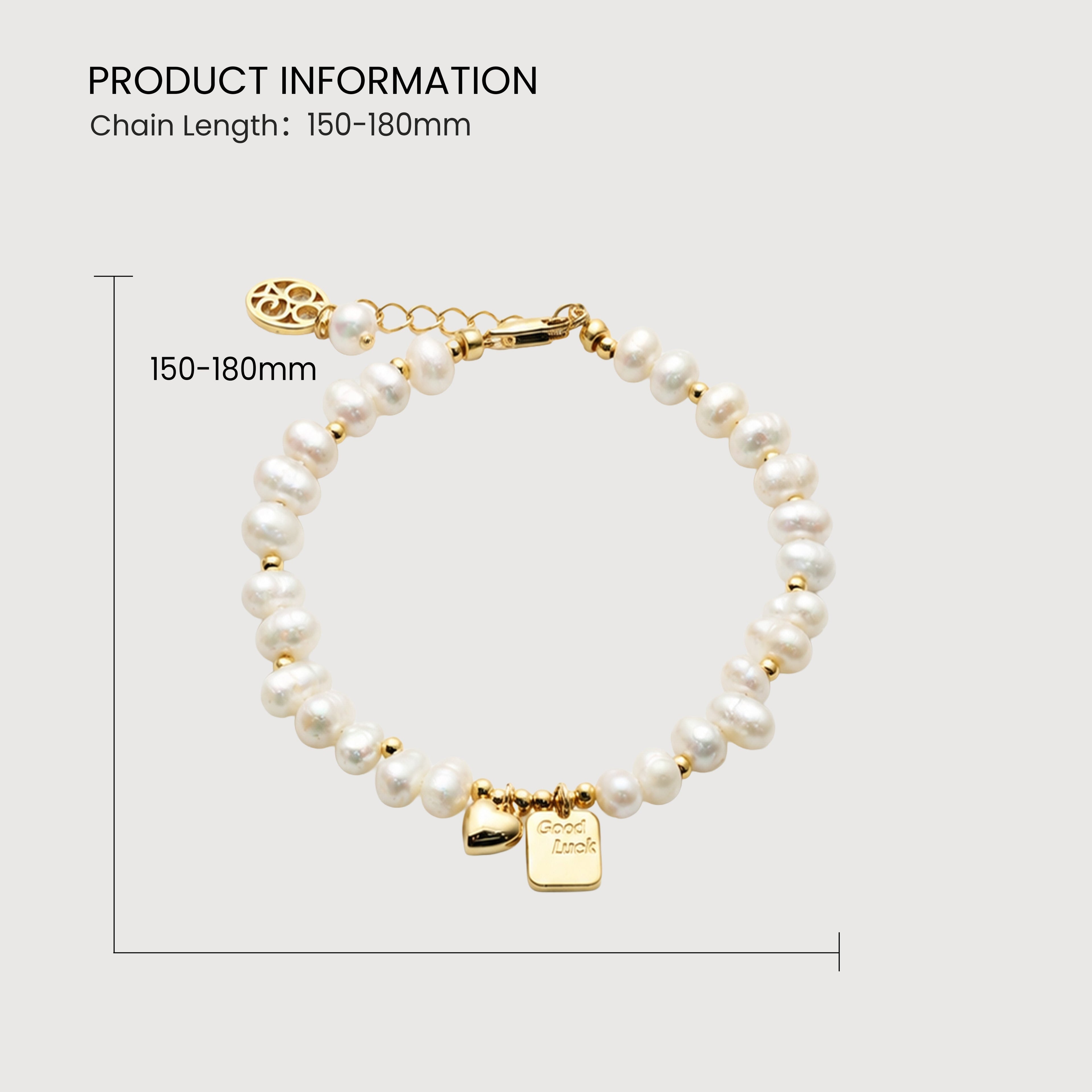 18K Gold-Plated Freshwater Pearl Bracelet
