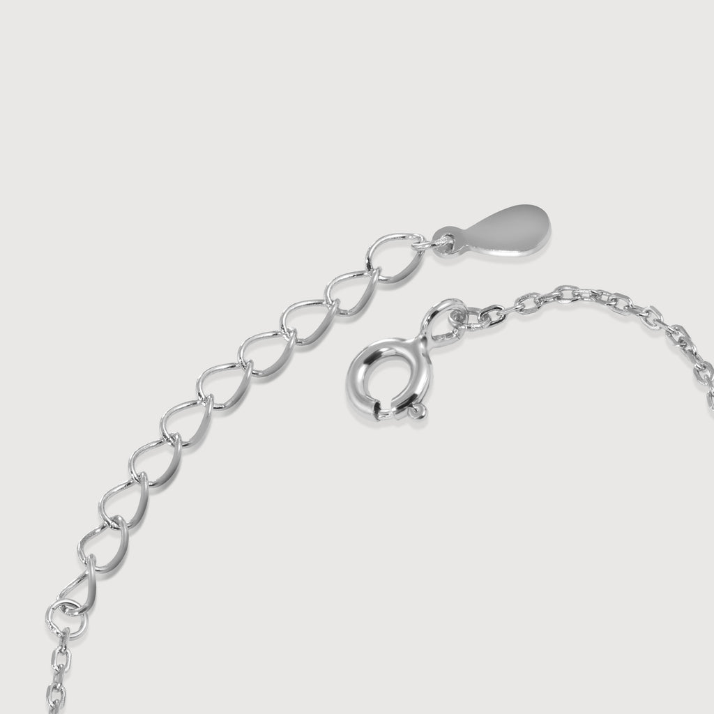 Constellation Drop Star Fine Silver Necklace