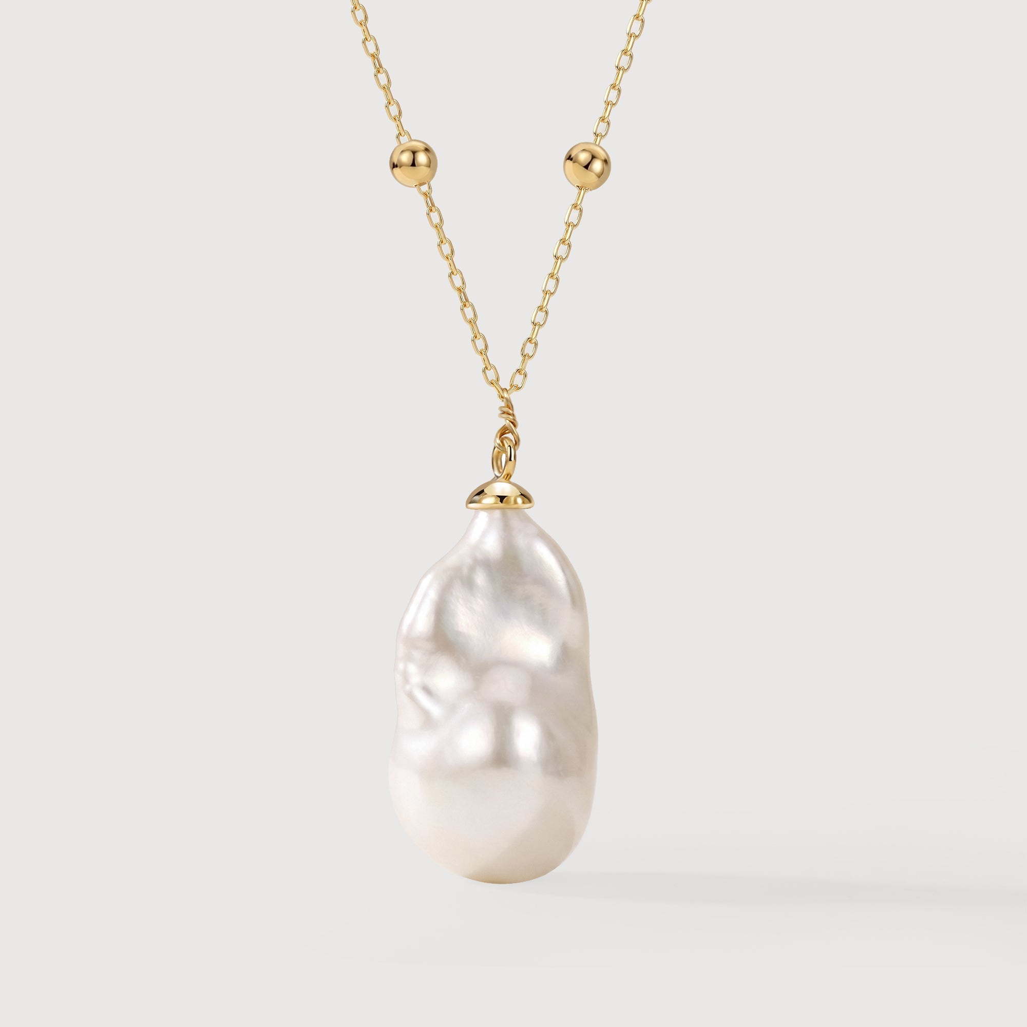 Freshwater Baroque Pearl Necklace