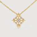 14K Gold-Plated S925 Crescent Moon Necklace