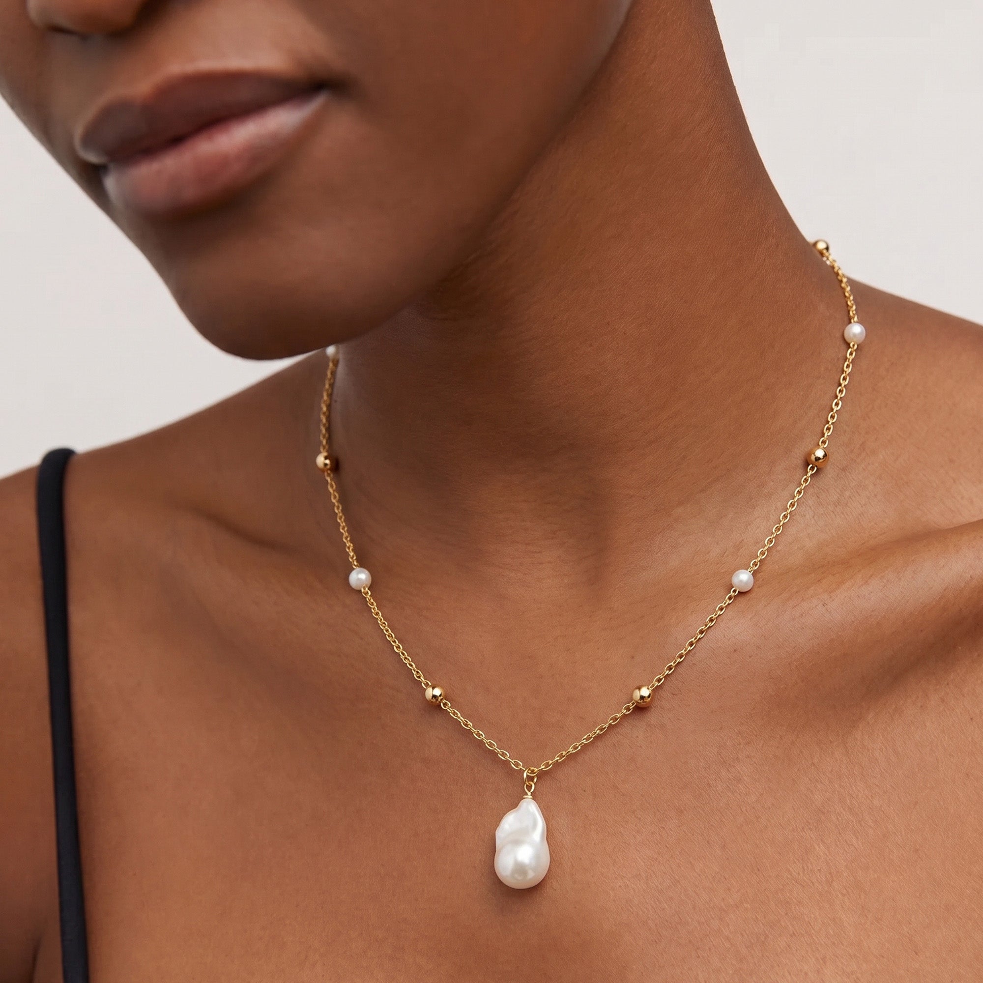 Freshwater Baroque Pearl Necklace