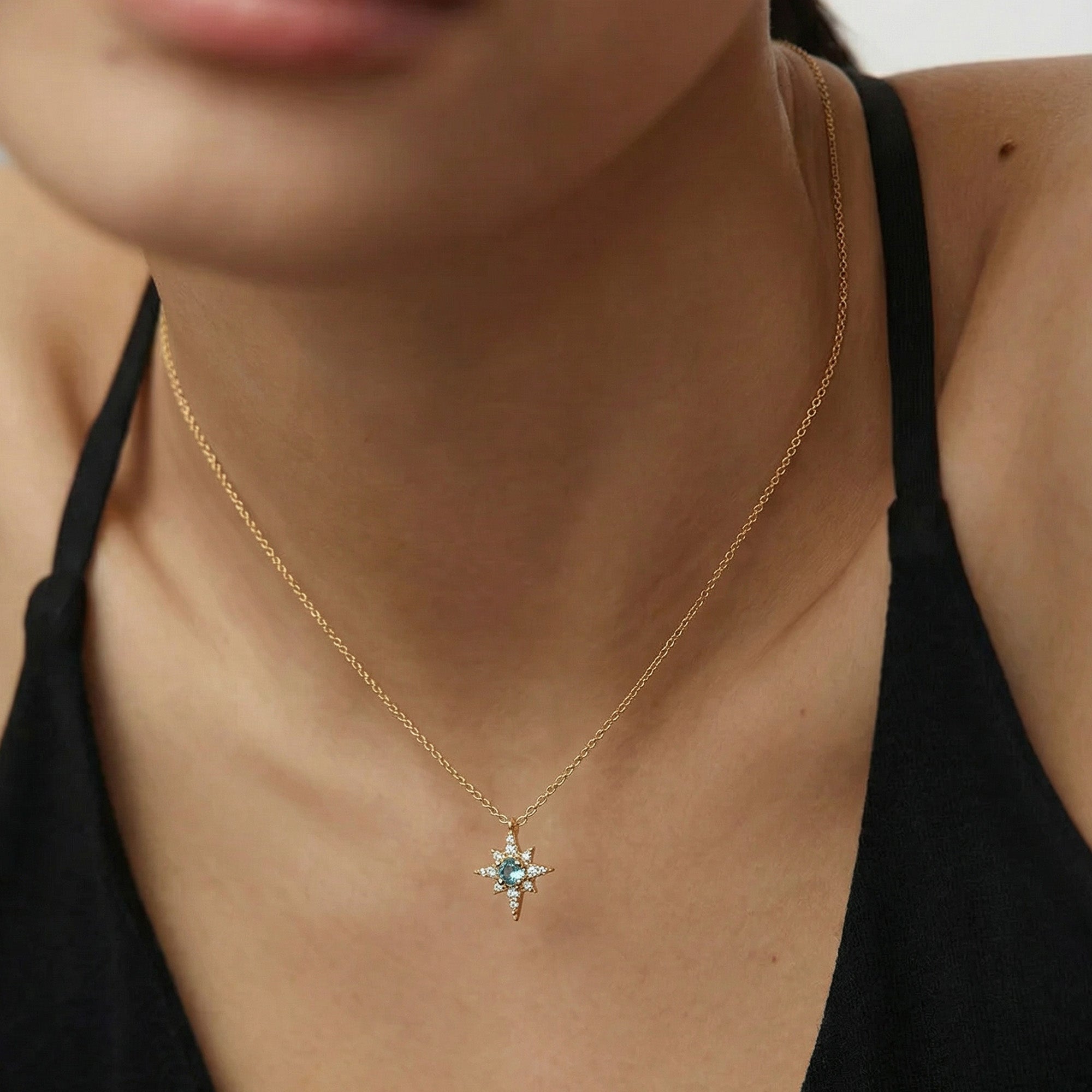 Celestial Star Sterling Silver Necklace