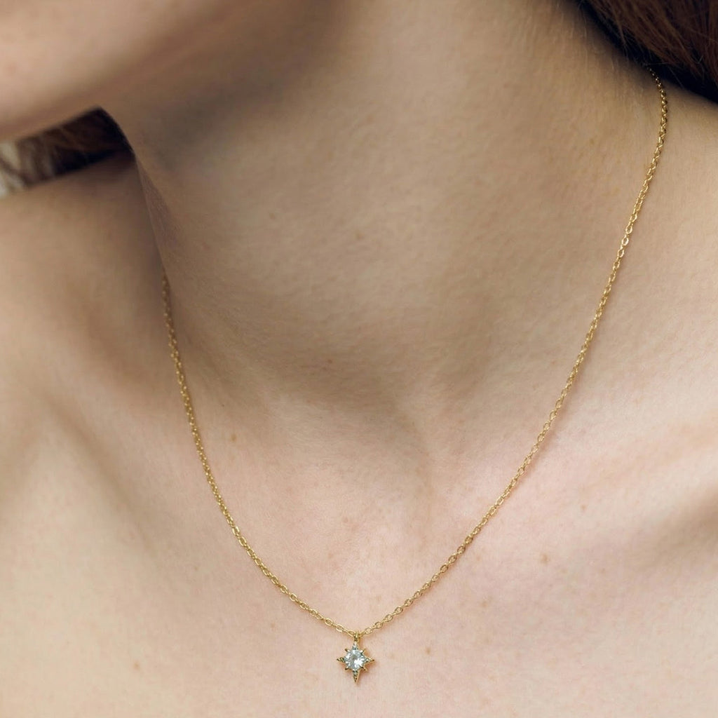 Celestial Star Sterling Silver Necklace