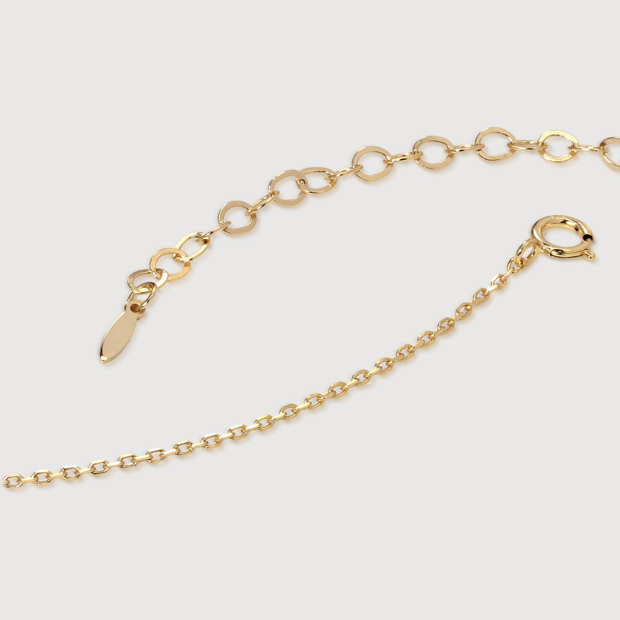 Textured Open Circle Sterling Silver Necklace