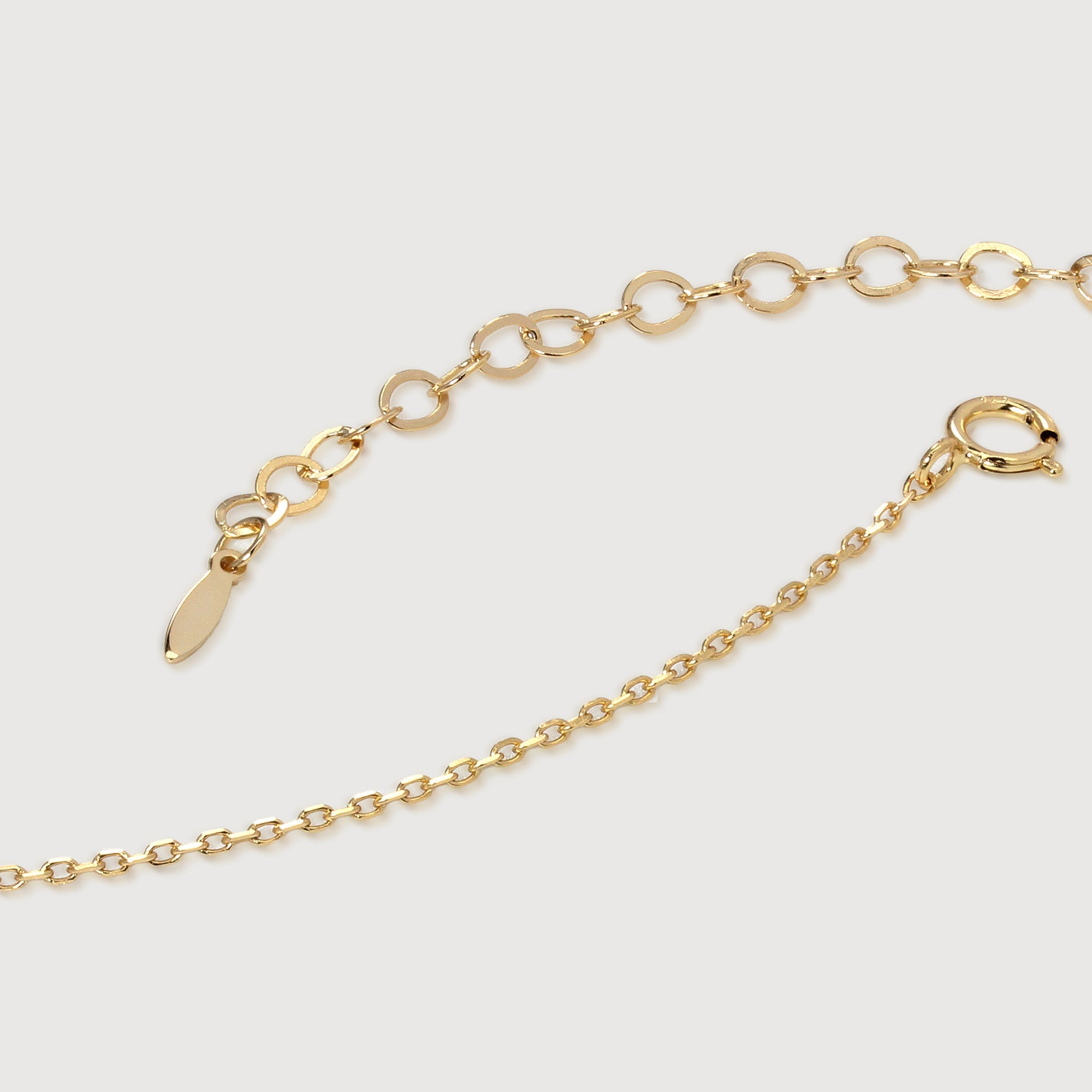 14K Gold-Plated S925 Crescent Moon Necklace